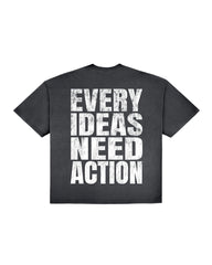 NWL24 The Idea 02 Boxy T-Shirt Blackfade