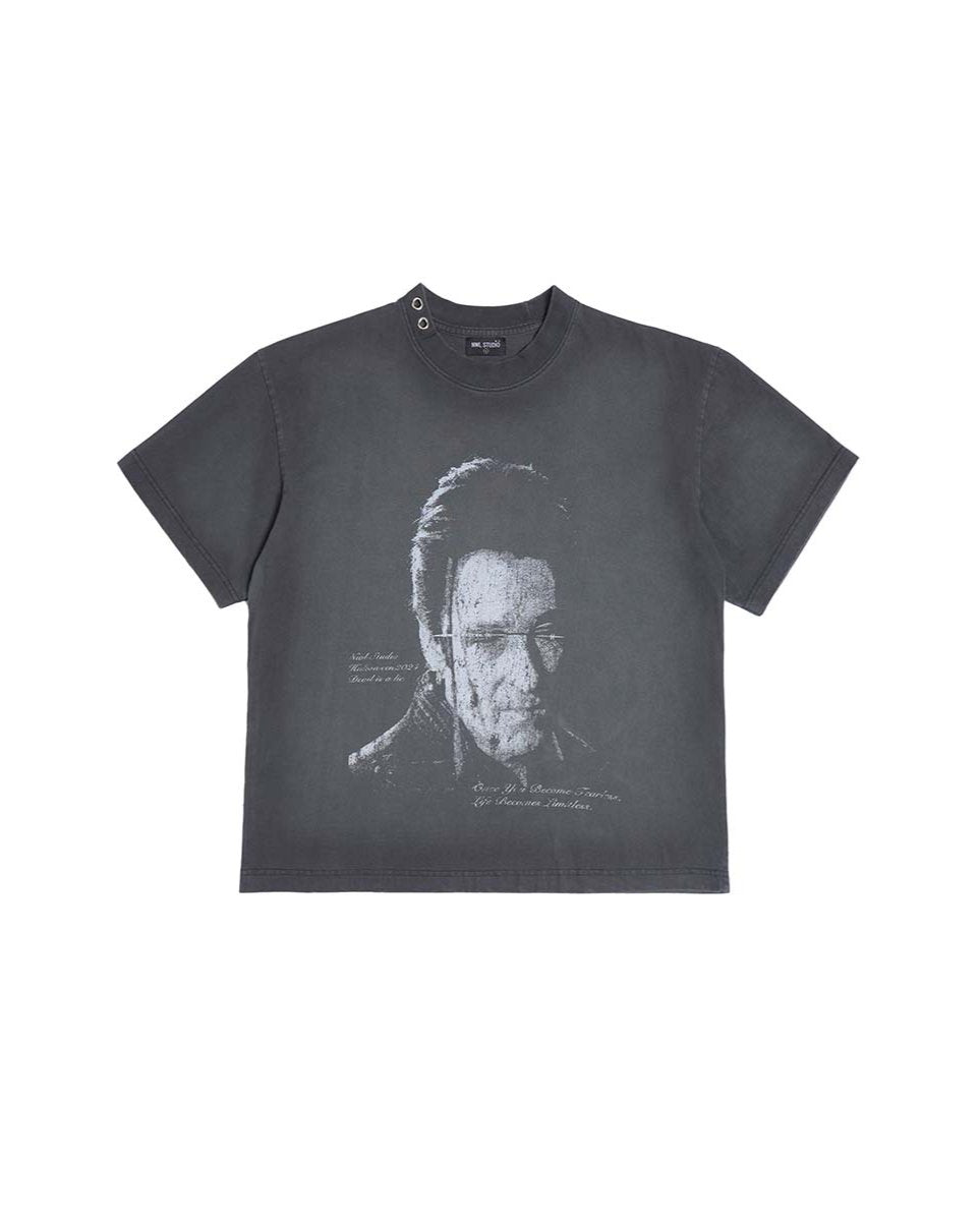 NWL24 nightmare 04 Boxy T-Shirt Blackfade