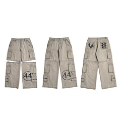 NWL24 NWLxGETRICHEASY 07 Cargo Pant Smoke