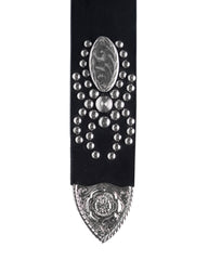 OOTB 09 Nwl Club Belt Leather Black *Handmade* (Pre-order/15-45 days)
