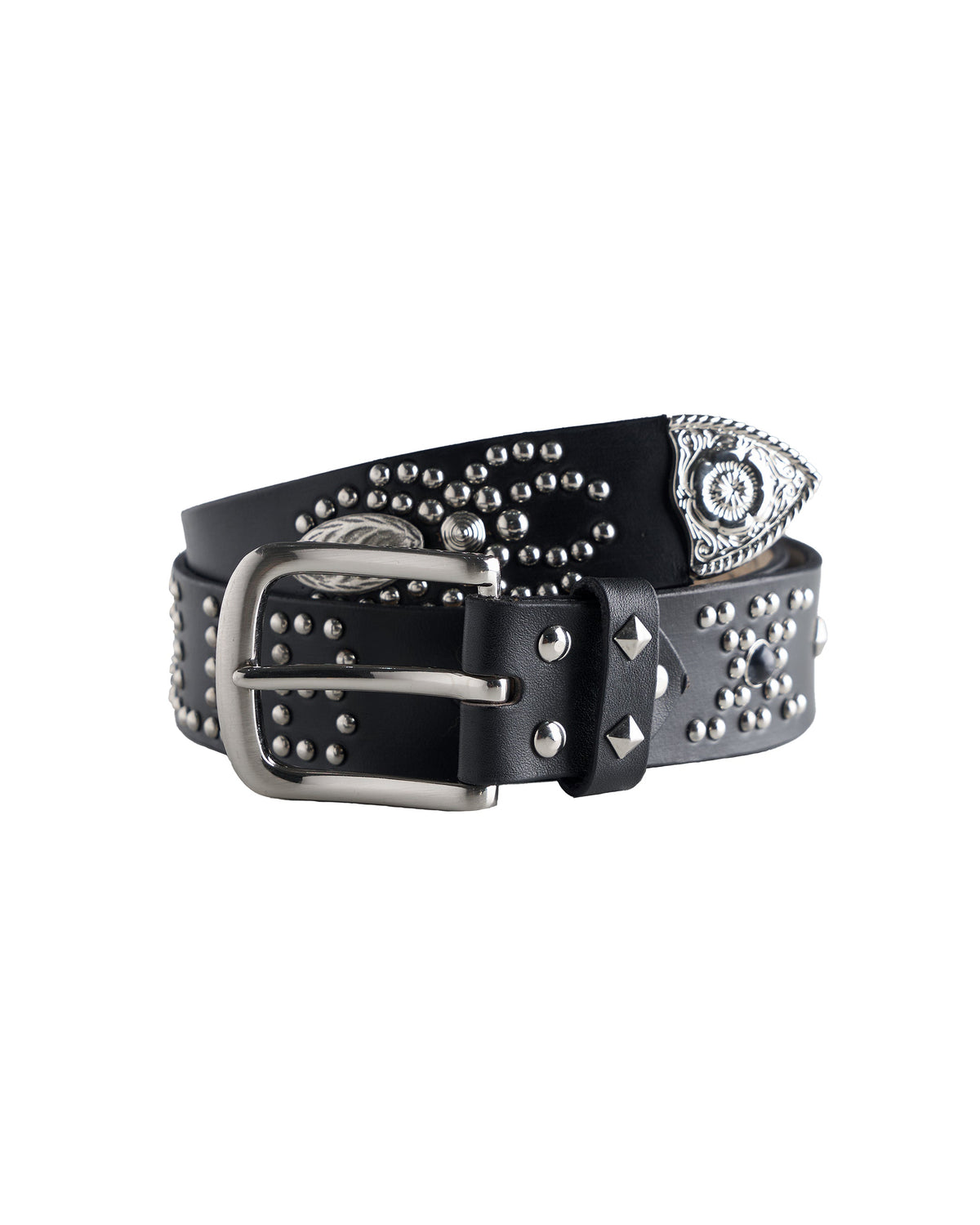 OOTB 09 Nwl Club Belt Leather Black *Handmade* (Pre-order/15-45 days)