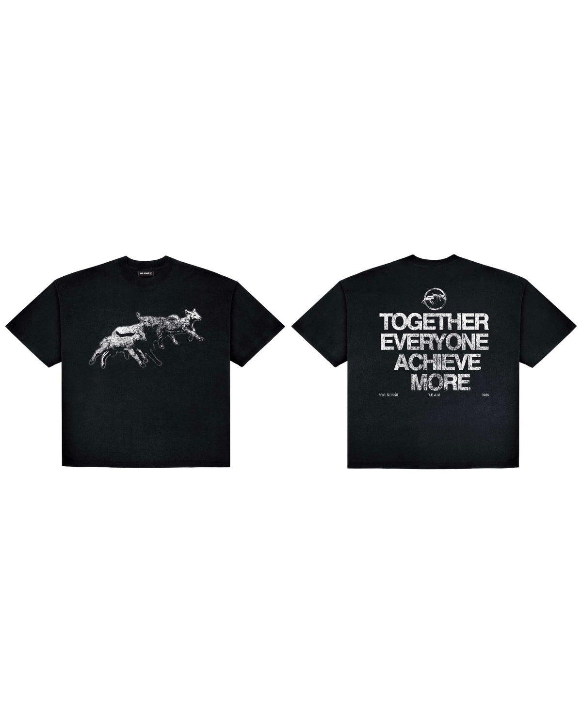 DT03 BLACK SHEEP BOXY T-SHIRT BLACK