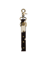Cowhide Leather Keychain  *Handmade*