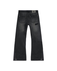 Vixen Flare Jeans Vintage BlackFade